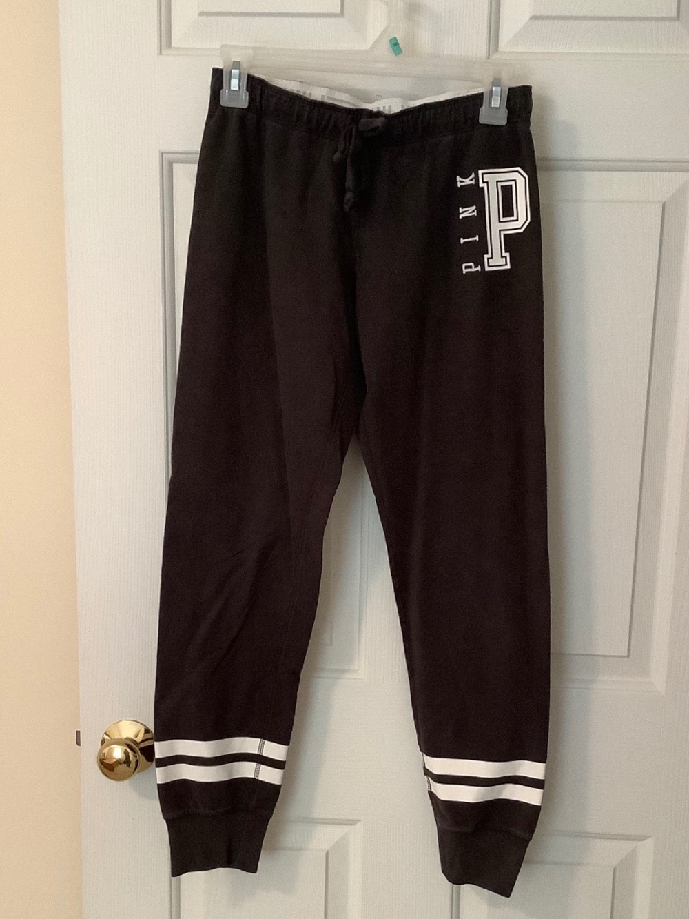 PINK Victorias Secret sweatpants size S charcoal gray
